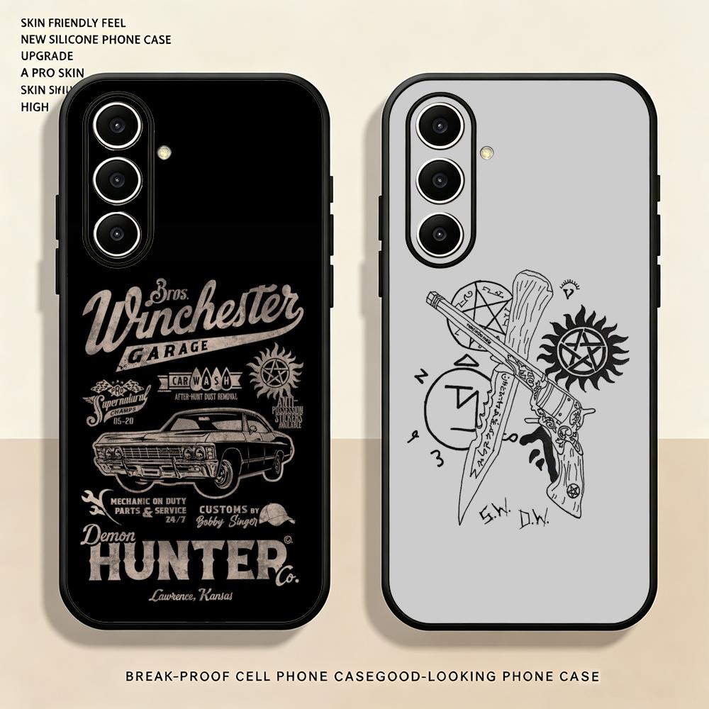 Phone Cases Samsung S25 - Capa de Telefone Supernatural Estilosa para