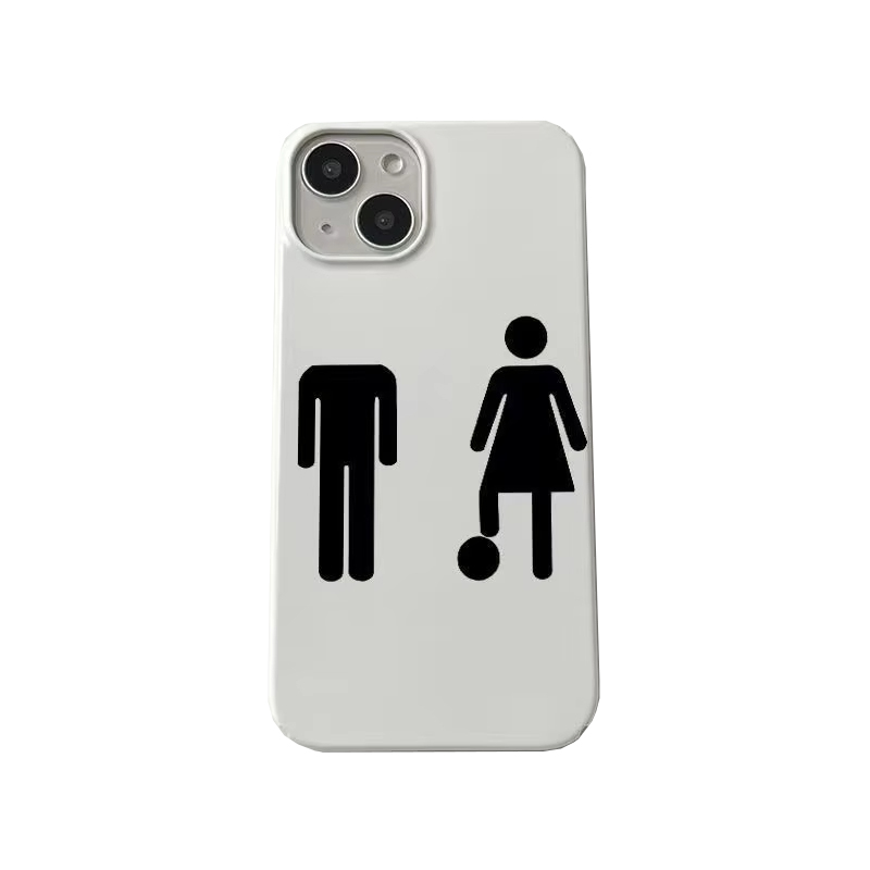 Phone Cases For Boys - Capa de Silicone Antichoque Minimalista com