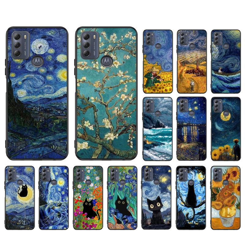 Phone Cases Zebra - Van gogh girassóis gato caso de