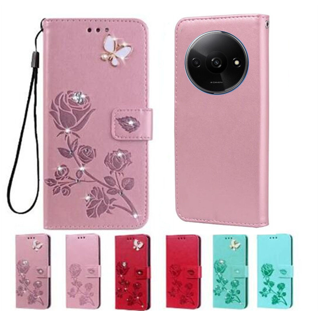 Phone Cases Com - Flip Leather Phone Case com Suporte