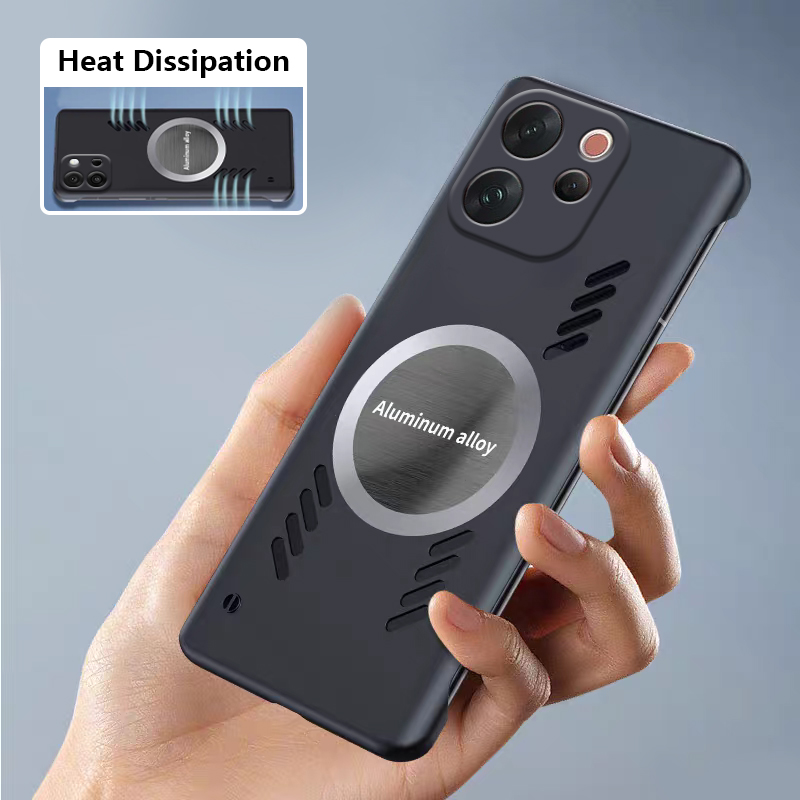 Heat Dissipation Case - Capa sem moldura Biruiqu para VIVO