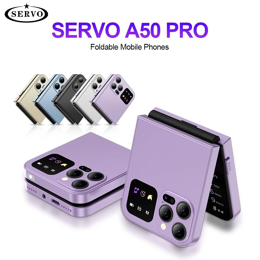 Phone Cases Verizon - Servo a50 pro dobrável telefone móvel