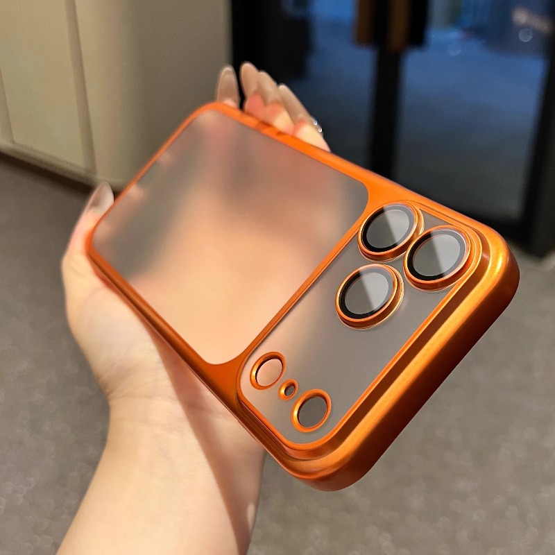 Phone Cases Orange - Capa Oficial Fina Translúcida Fosca com