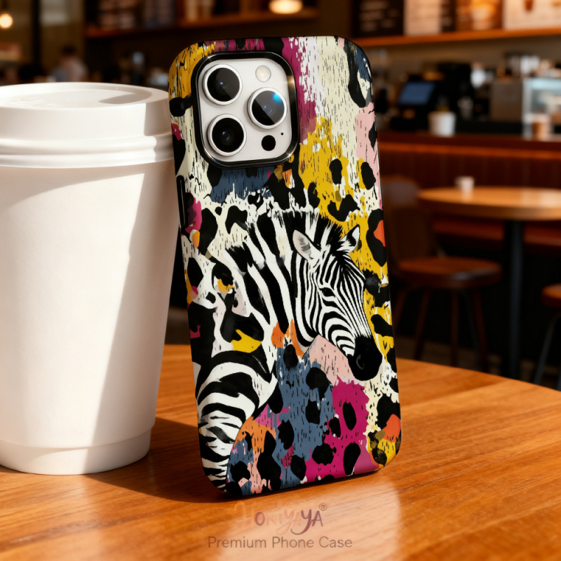 Phone Cases Zebra - Capa de Telefone com Estampa de