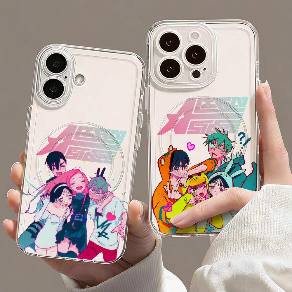 Phone Cases Magnetic - Capa Magnética Transparente Anime A-Alien Stage