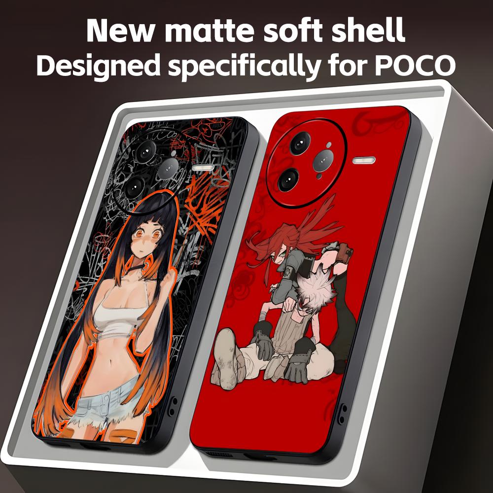 Xiaomi Poco X6 - Capa de Telefone Anime GACHIAKUTA para