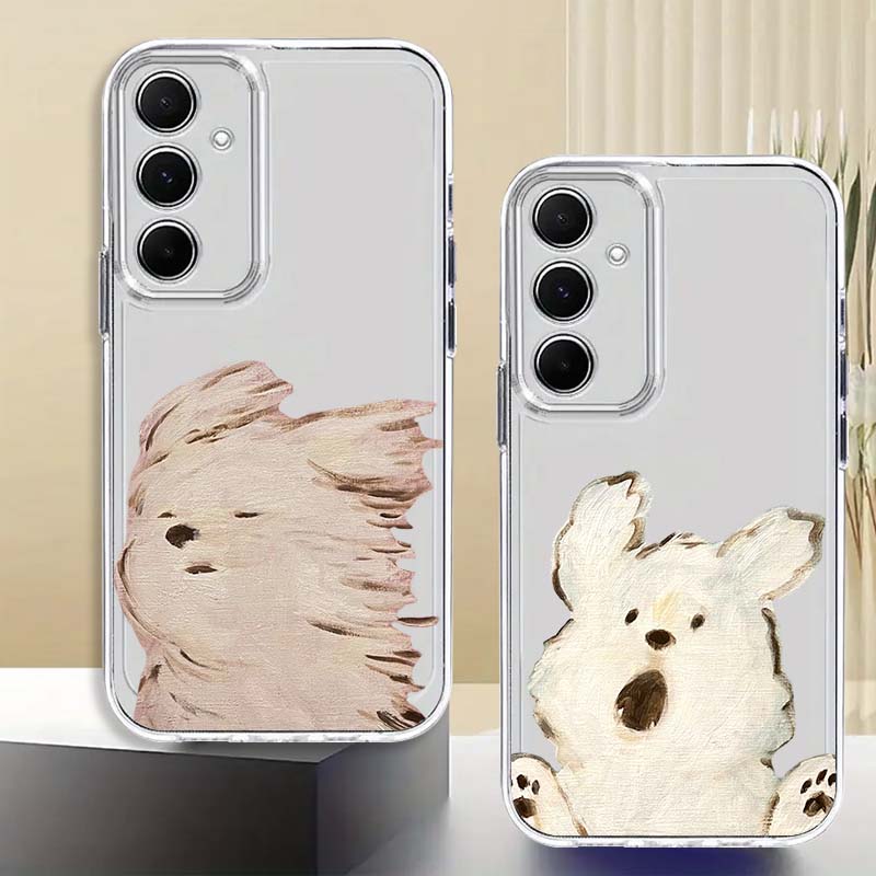 Phone Cases Samsung A14 - Capa de Telefone Transparente TPU com
