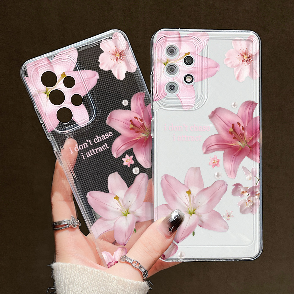 Phone Cases Samsung A14 - Capa transparente macia para samsung a56