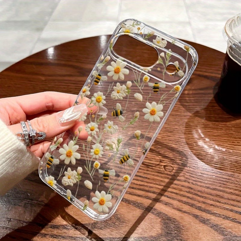 Phone Cases Google Pixel 10 Pro - Capa de Telefone Transparente com Padrão