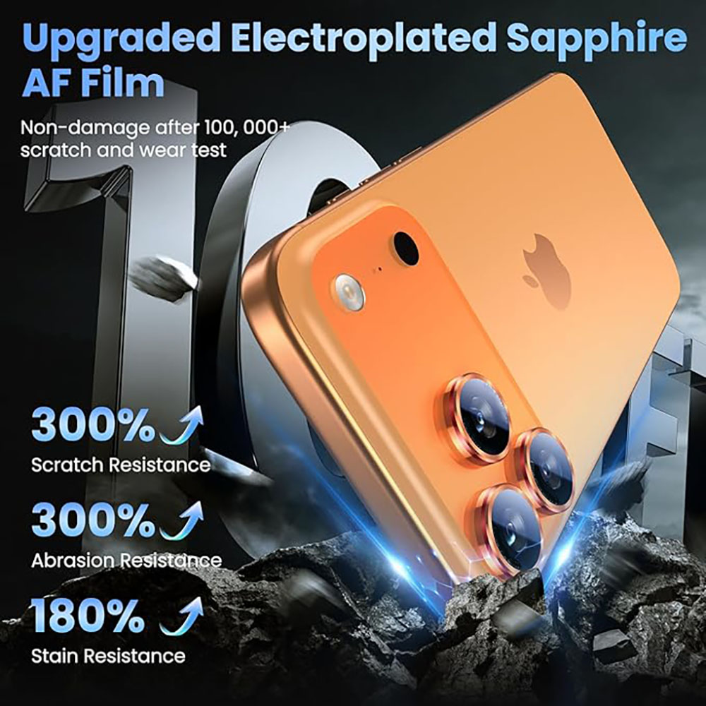Phone Cases Orange - Protetor de lente de câmera laranja