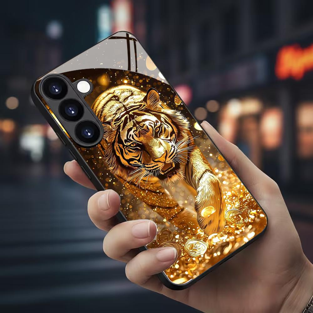 Phone Cases For Samsung S21 5G - Capa de Telefone de Vidro com