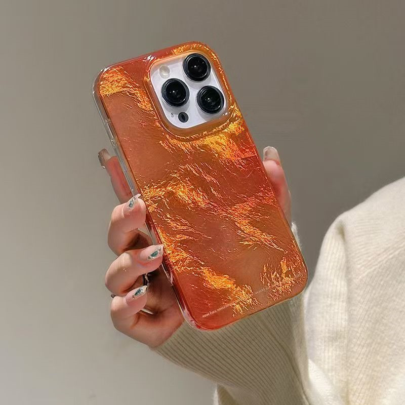Ins laranja gradiente vortex p - Phone Cases Orange avaliação e preço