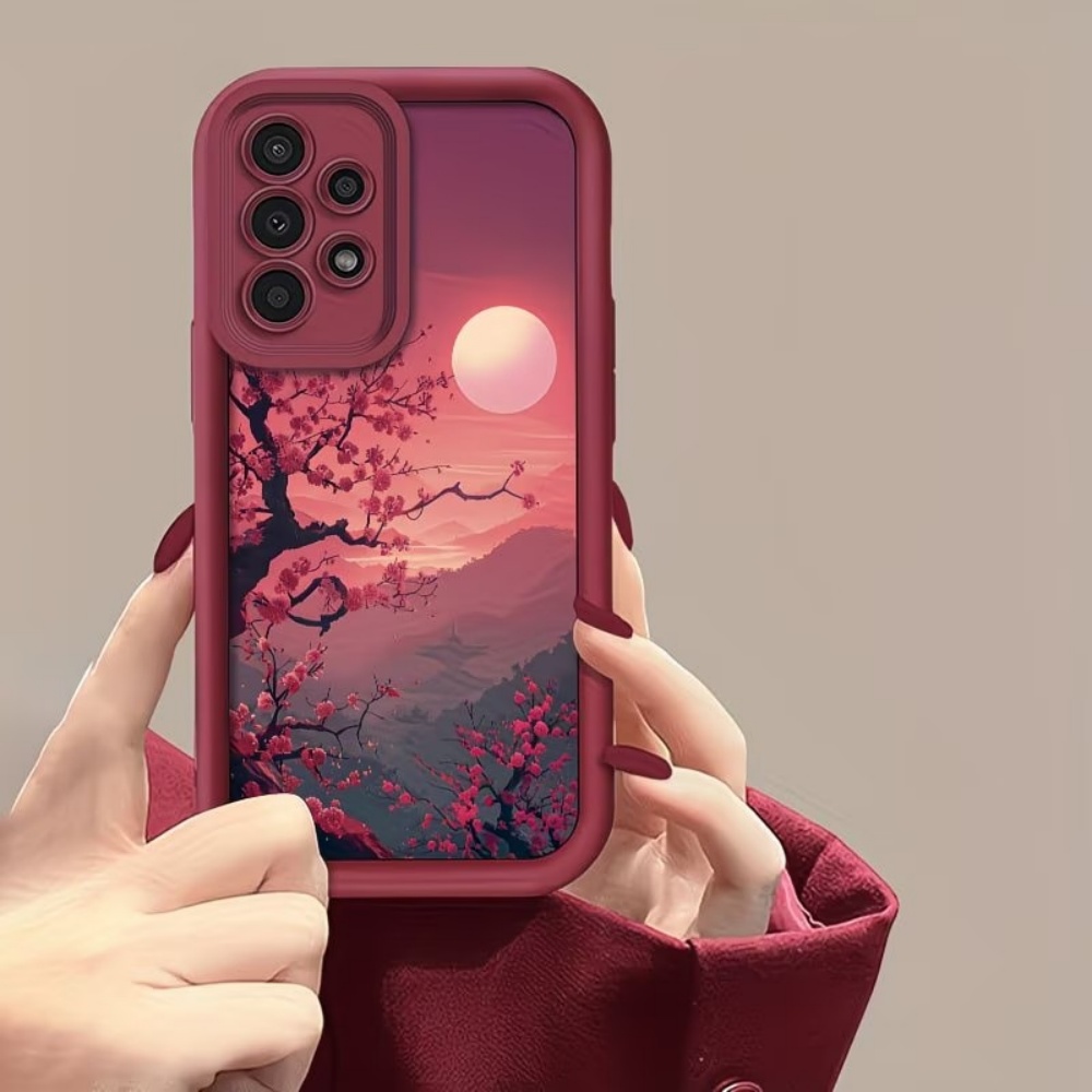 Capa Antichoque Vermelha Sunse - Phone Cases For Samsung S21 5G avaliação e preço