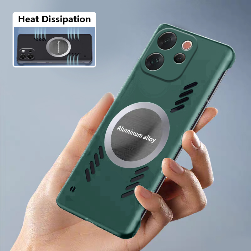 Capa sem moldura Biruiqu para  - Heat Dissipation Case avaliação e preço