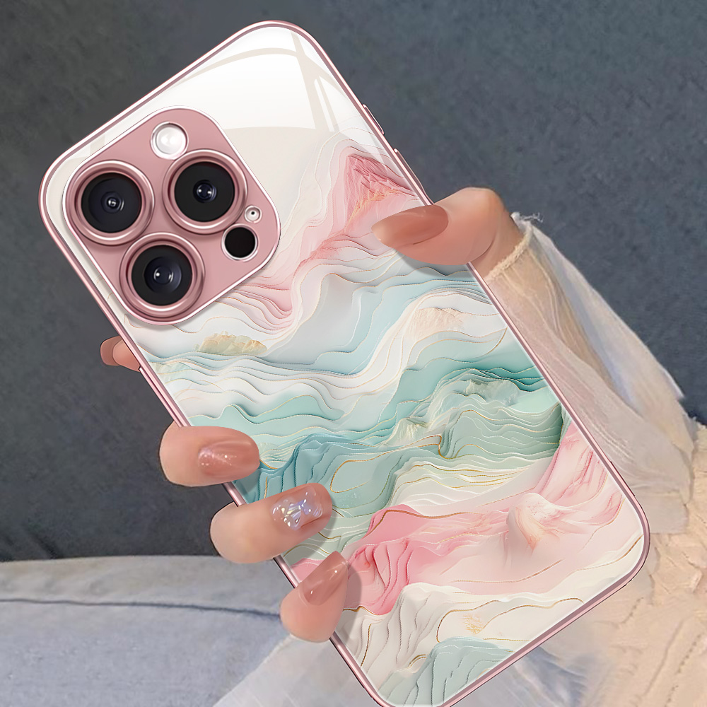 Tempered Glass Phone Case For  - Phone Cases For Samsung S21 5G avaliação e preço