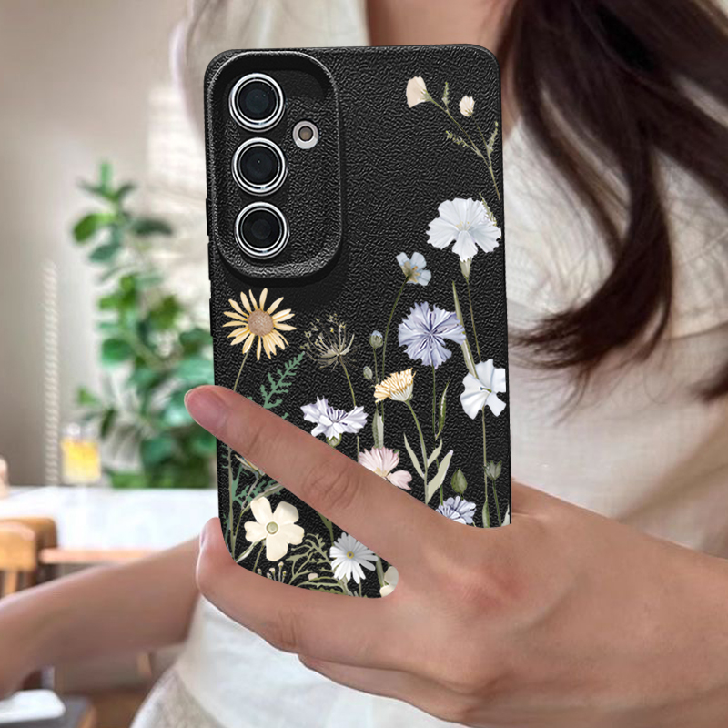 Pequenas flores caso de telefo - Phone Cases For Samsung S21 5G avaliação e preço
