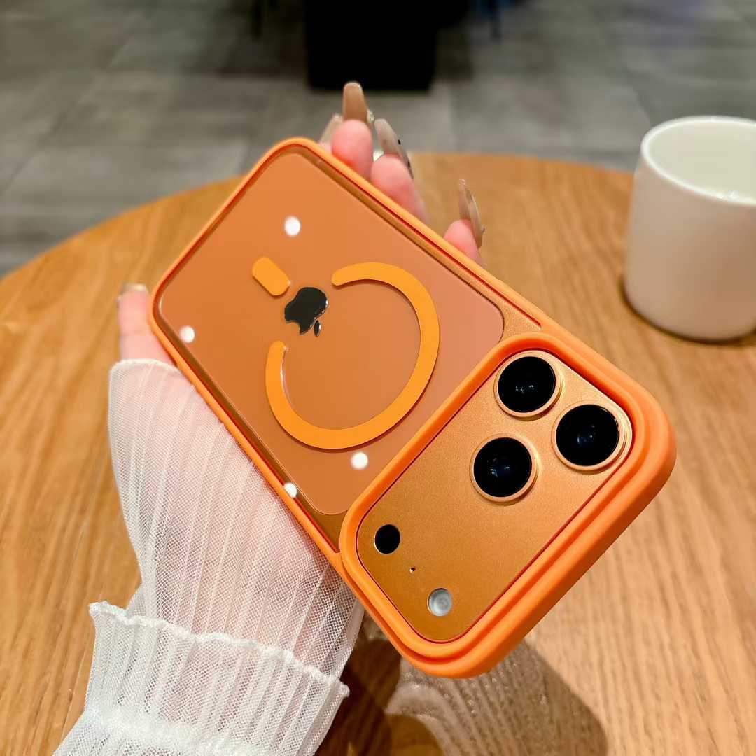 Capa magnética laranja para ma - Phone Cases Orange avaliação e preço
