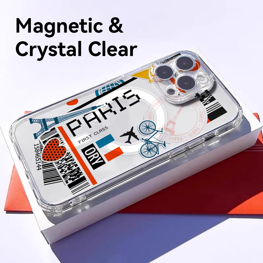 Capa de Celular Transparente M - Phone Cases Magnetic avaliação e preço