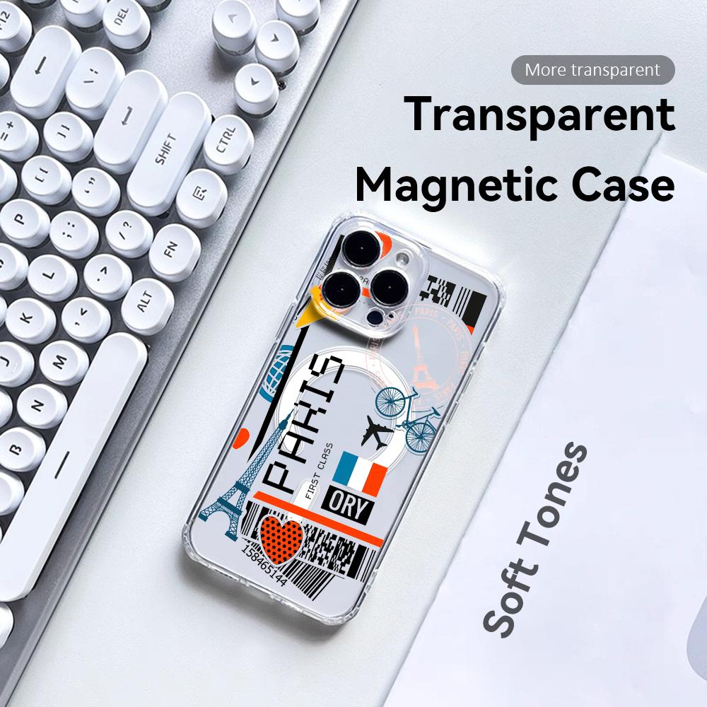 Capa de Celular Transparente M - Phone Cases Magnetic avaliação e preço