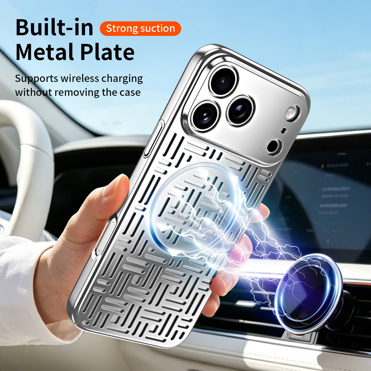 Capa para iPhone 17 Pro Max, d - Heat Dissipation Case avaliação e preço