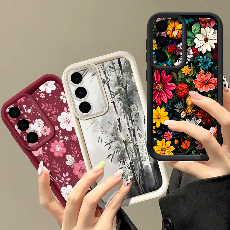 Capa com Padrão de Flores Colo - Phone Cases Samsung A14 avaliação e preço