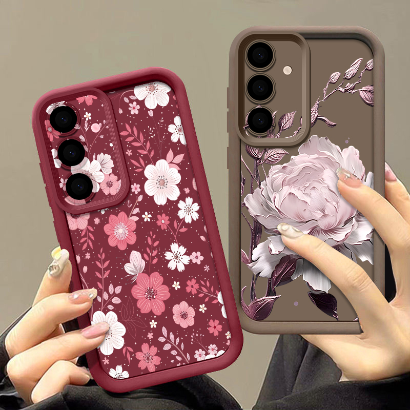 Capa com Padrão de Flores Colo - Phone Cases Samsung A14 avaliação e preço