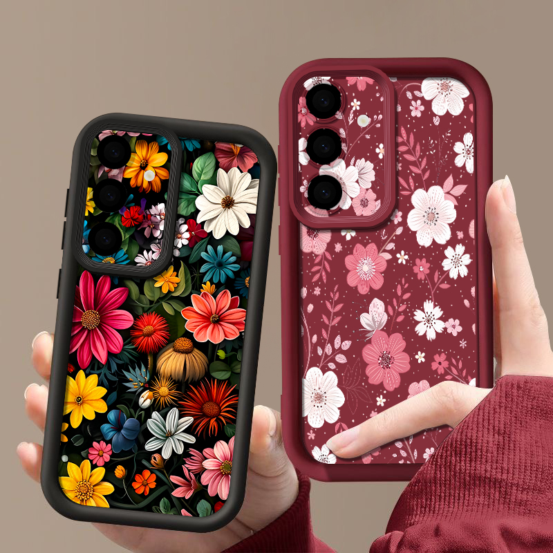 Capa com Padrão de Flores Colo - Phone Cases Samsung A14 avaliação e preço
