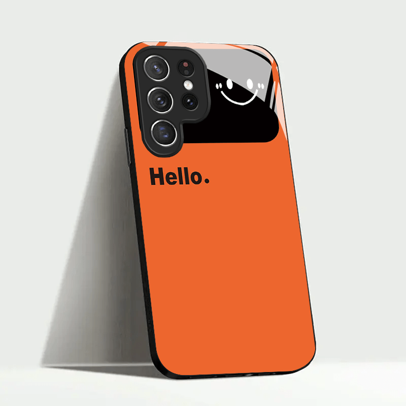 Capa de Telefone em Vidro Lara - Phone Cases Orange avaliação e preço
