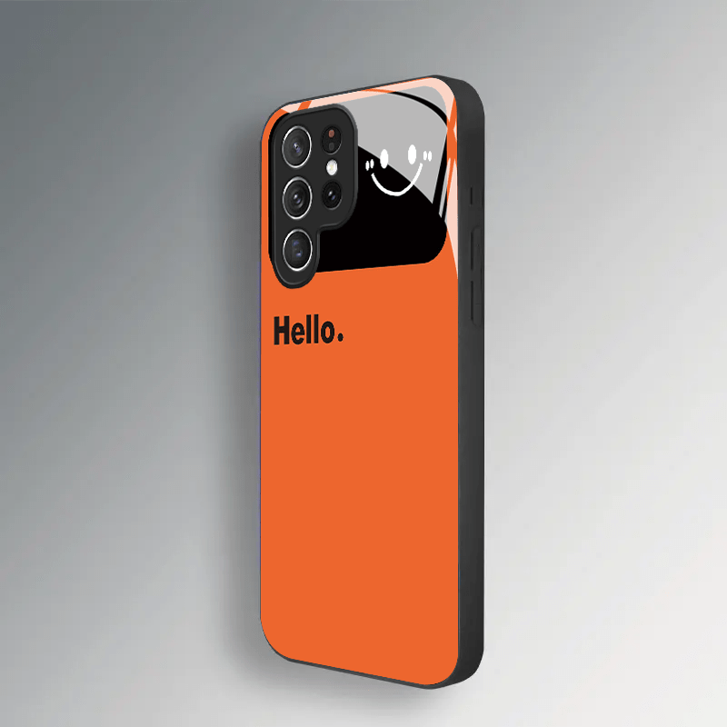 Capa de Telefone em Vidro Lara - Phone Cases Orange avaliação e preço