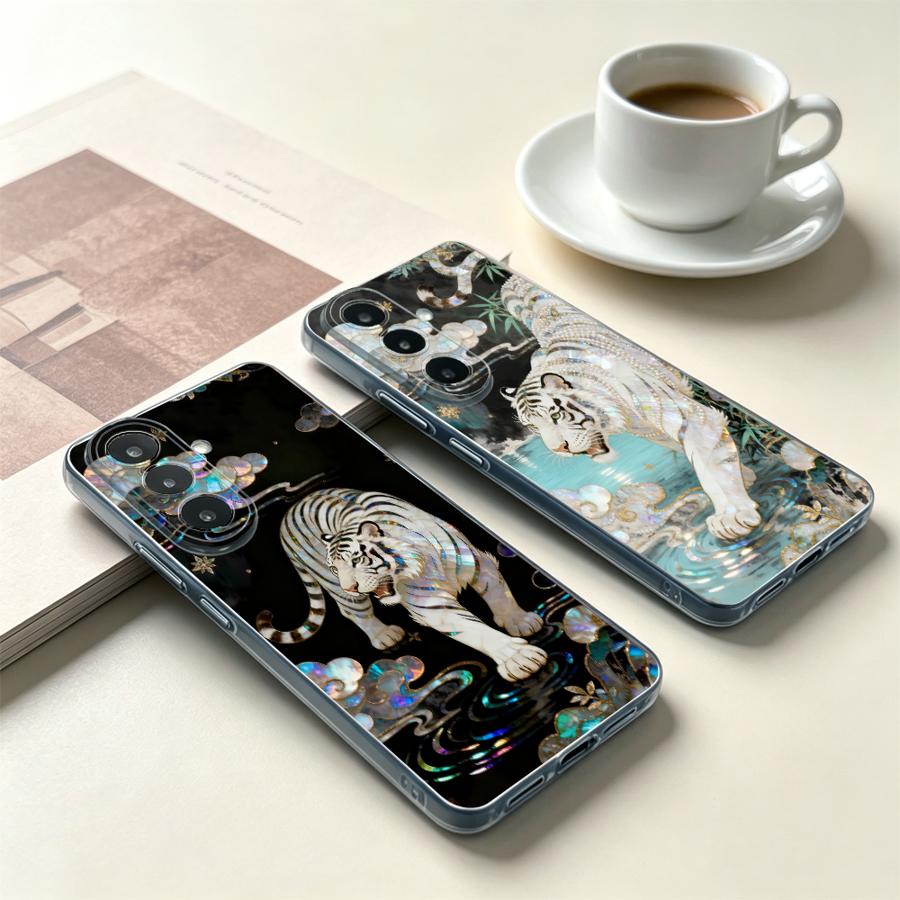 Capa White Tiger para Samsung  - Phone Cases Samsung A14 avaliação e preço