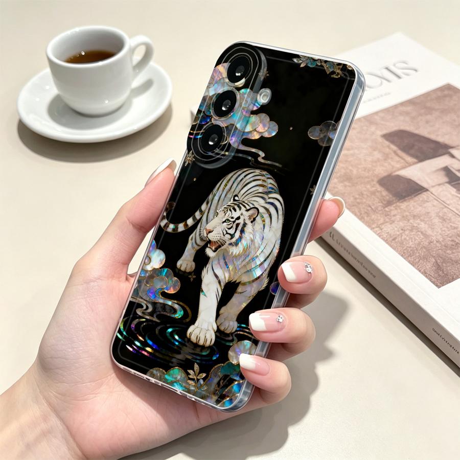 Capa White Tiger para Samsung  - Phone Cases Samsung A14 avaliação e preço