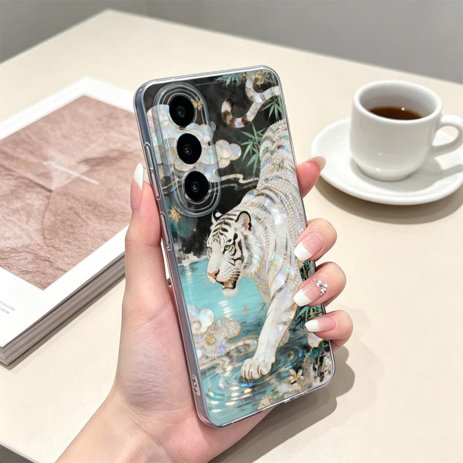 Capa White Tiger para Samsung  - Phone Cases Samsung A14 avaliação e preço