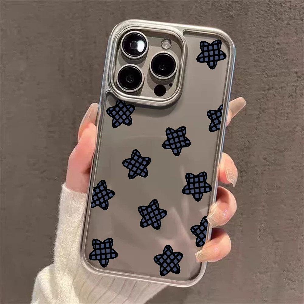 Capas Transparentes Y2K Stars  - Phone Cases Popular avaliação e preço