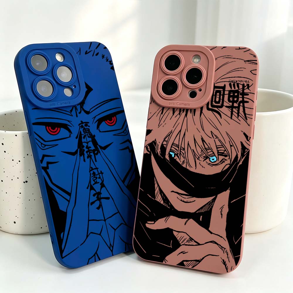 Capa de Silicone Macia Anime J - Phone Cases Xs avaliação e preço