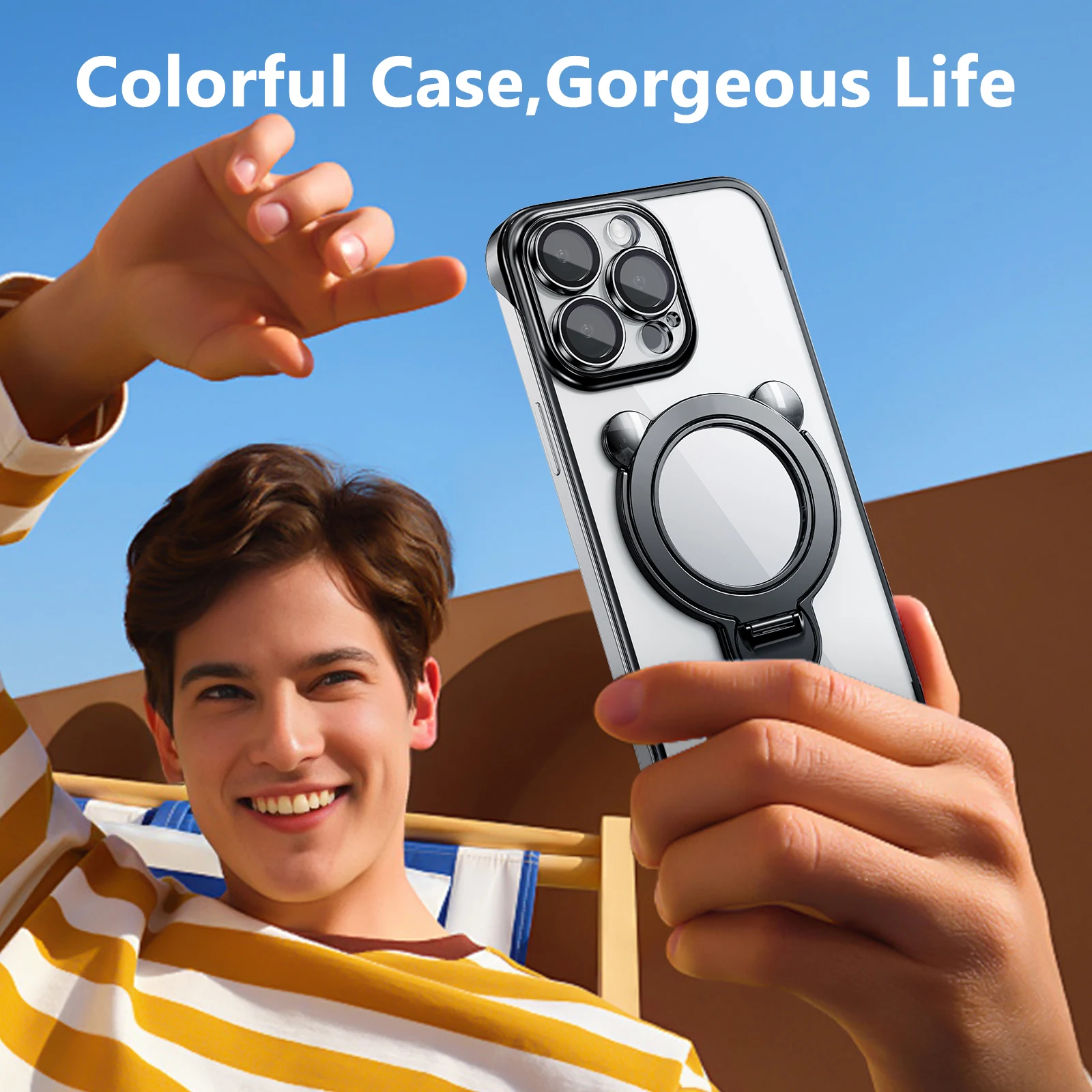 Oatsbasf-Frameless Magsafe Pho - Phone Cases Com avaliação e preço