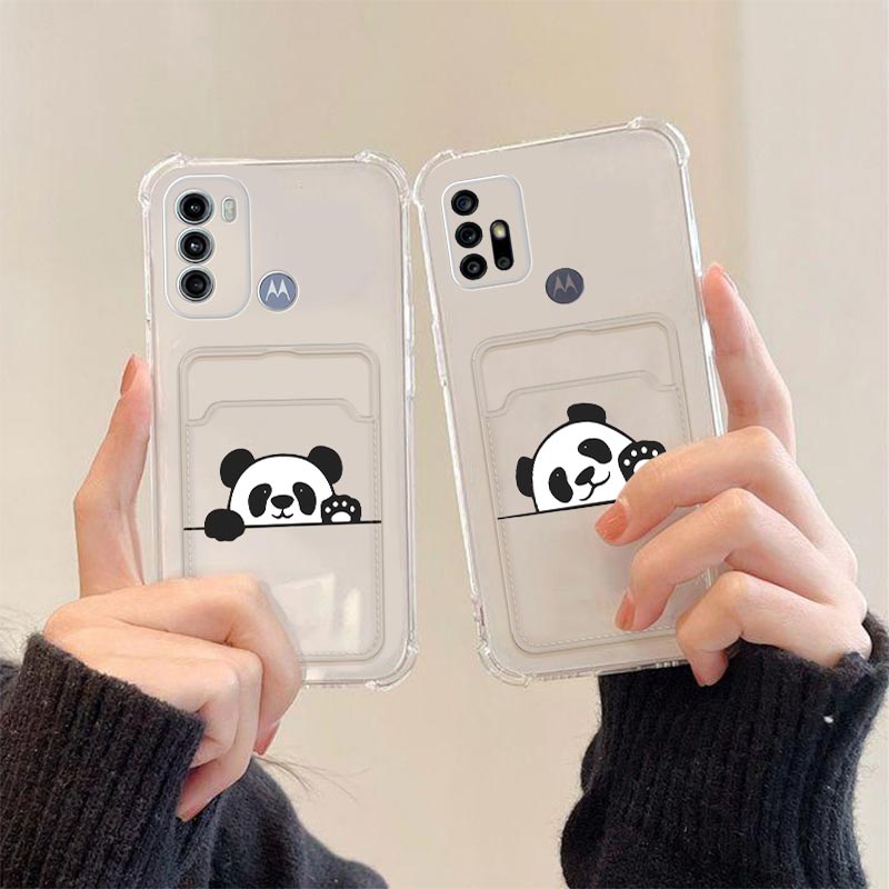 G 60 escondendo panda transpar - Phone Cases Zebra avaliação e preço