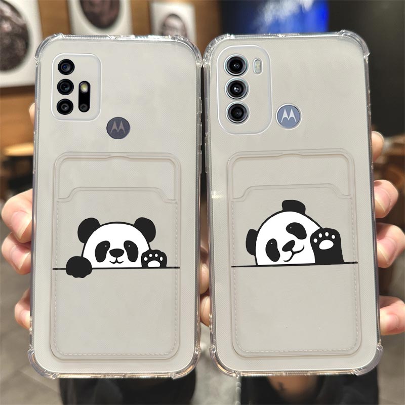 G 60 escondendo panda transpar - Phone Cases Zebra avaliação e preço
