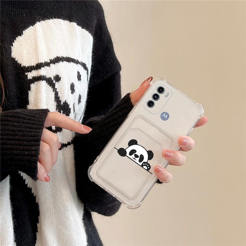 G 60 escondendo panda transpar - Phone Cases Zebra avaliação e preço