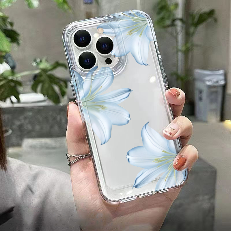 Capa Transparente de Moda com  - Phone Cases Popular avaliação e preço