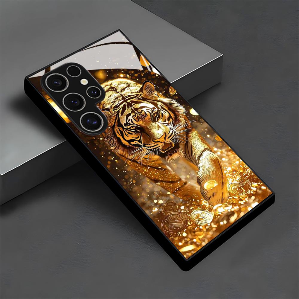 Capa de Telefone de Vidro com  - Phone Cases For Samsung S21 5G avaliação e preço