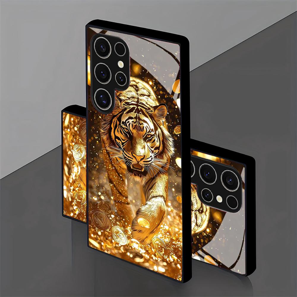 Capa de Telefone de Vidro com  - Phone Cases For Samsung S21 5G avaliação e preço