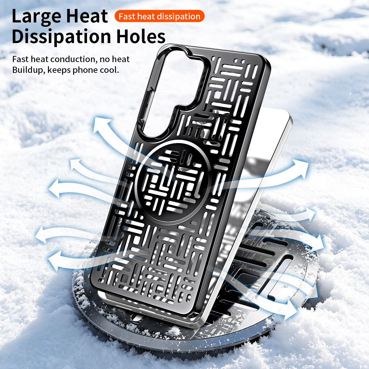 Capa para celular Samsung Gala - Heat Dissipation Case avaliação e preço